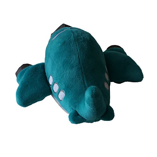 Yinrunx Dog Chew Toy Pet Airplane Shape Fleece Bitting Puppy Indoor Squeaking Playing Training Supplies