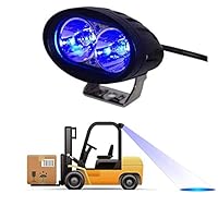 Dalanpa 10W CREE Blue LED Forklift Safety Light Spot Light Warehouse Safe Warning Light 9V-60V