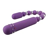 Uhome high-quality 7 frequency Flexible Silicone Stimulation Stimulate G-Spot Vibrating Vibration Anal Beads Vibrator Masager Extreme Sex Toys For Couple Random Color