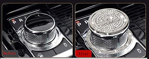 image for DEFTEN Crystal Rhinestone Car Gear Shift Knob Cover Decoration Trim St