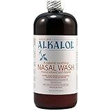 Alkalol a Natural Soothing Nasal Wash Mucus Solvent and Cleaner Kit 16 Oz (Pack of 5)