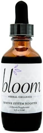 Bloom Immune System Booster, 100% Herbal, All-Natural Formula, 2oz Bottle