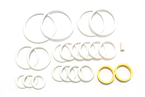 Bally Space Time Pinball White Rubber Ring Kit