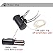 DAWAY Bright Led Bike Wheel Light A01 Waterproof Bicycle Tire Light Strip, Safety Spoke Lights, Cool Bike Accessories, Light Up Wheels, Lightweight, 2 Modes, Include Battery, 1 Year Warranty, White