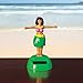 The Paragon Solar Dancing Hula Girl - Solar Powered Toy, Motion Dancer Doll for Car Dashboard or Windowsill
