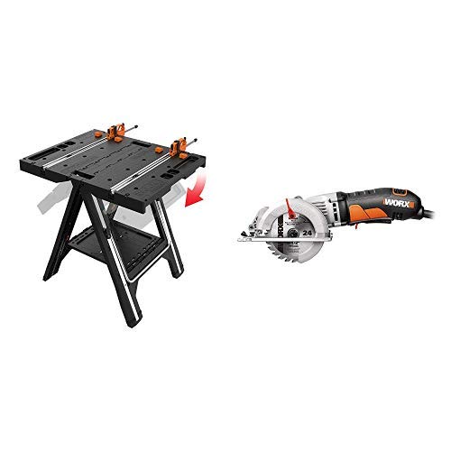 WORX Pegasus Multi-Function Work Table and Sawhorse with Quick