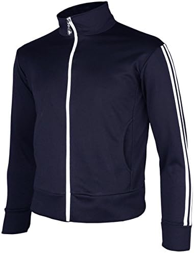 myglory77mall Men's Running Jogging Track Suit Warm up Jacket Gym Training Wear