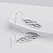 Silver Celtic Knot Dangle Earrings Sterling Silver Polished Good Luck Irish Celtic Knot Vintage Dangle Earrings Jewelry for Women,Girls Dangles