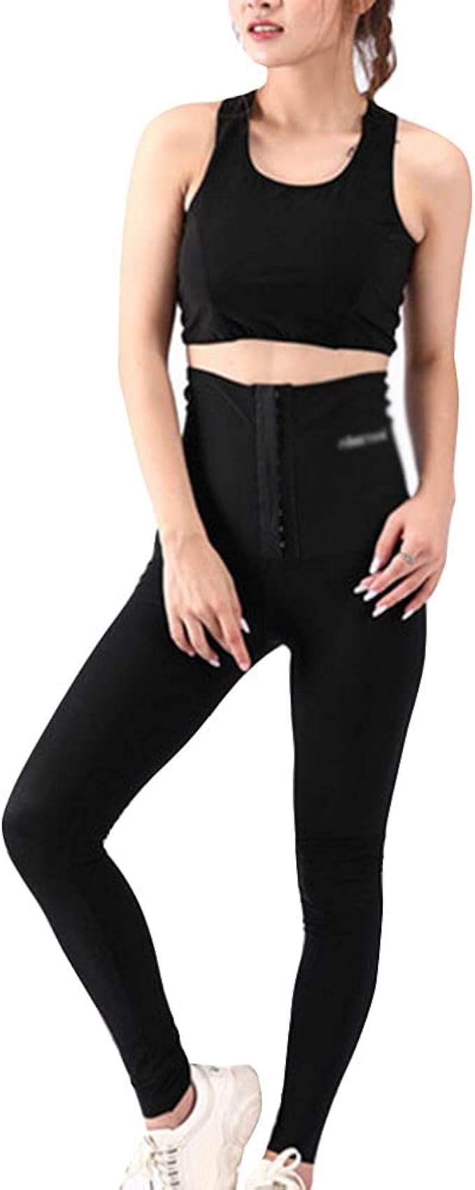 Damen Aktive Shorts Mit Hoher Taille Seitentaschen  Produktbild-Vorschau 7