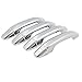 EAG 14-16 Chevy Silverado 1500 / GMC Sierra 1500/15-16 Silverado 2500/3500 / Sierra 2500/3500 / Suburban/Tahoe/Colorado/Yukon XL/Canyon Triple Chrome ABS 4 Door Handle Cover