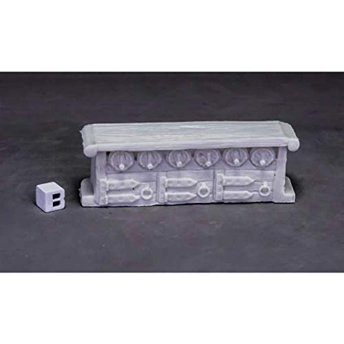 Reaper Miniatures Dungeon Dressing: Bar #77618 Bones Unpainted Plastic Figure