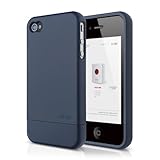 elago S4 Glide Case for AT&T, Sprint and Verizon iPhone 4/4S - eco friendly packaging (Soft Feeling Jean Indigo)