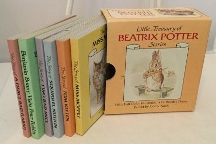 Little Treasury of Beatrix Potter Stories: 6 Volume Boxed Set