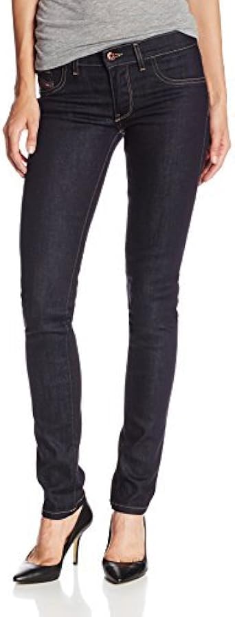 diesel jeans livier super slim jegging low waist