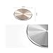 YIANERM 32x32MM Circular Car Mount Metal Plate For All Magnetic Car Mount Cellphone Holder Pack of 4 (4 Pack-Rose Gold)