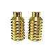 Z-FIRST Pro Scooter Pegs CNC Aluminum Pegs for Stunt Scooters with Hardware (Gold)
