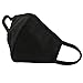 Fani 2 Packs Adult Face Masks Activated Carbon Cotton Anti-dust Warm Fashion Mouth Face Masks for Women and men(Black and Grey)