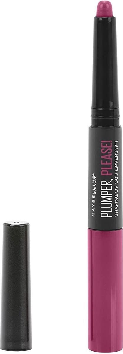 Maybelline Newyork Plumper Please Shaping Lip Duo Lipstick, 230 Exclusive