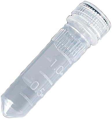 Stockwell Scientific 3307S Graduated Micro-Centrifuge Tube, Skirted Bottom, 2 ml Capacity (Pack of 500)