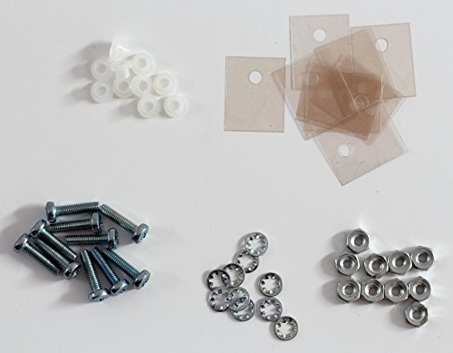 Palomar MIC-218-440-10PK TO-218 Transistor Mounting Hardware Kit, 10 Pack