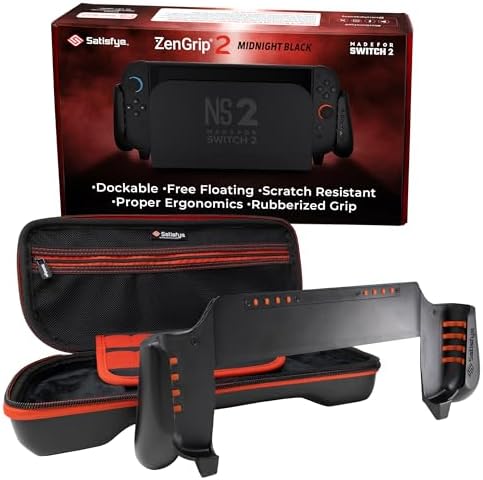 Amazon.com: Satisfye - ZenGrip Pro Gen 3 OLED, a Switch Grip