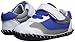 pediped Originals Cliff Sneaker, White/Blue,Large (18-24 Months)