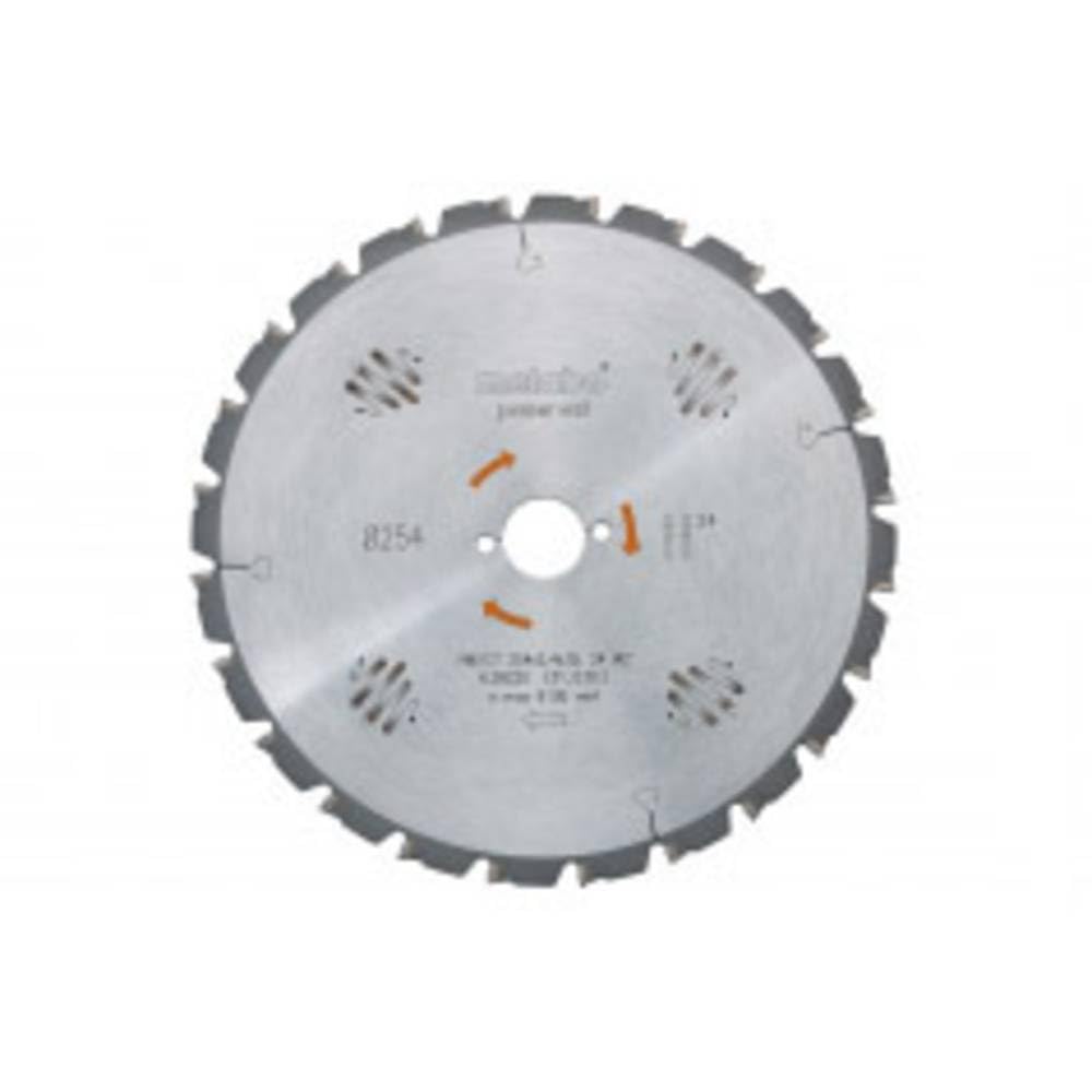 Metabo 628025000 HW/CT 254X30 24 WZ Circular Saw-Blade, Green