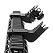 SOUFORCE AR15 Front and Rear 45 Degree Offset BUIS Backup Iron Sight Set for Picatinny Rails