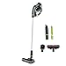 BISSELL Multi Reach Plus Cordless Stick Vacuum 22v Lithium Ion Battery with Removable Auto Hand Vacuum and Upholstery Tool, 21513, Black
