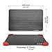 Thawt Defrosting Tray with Silicone Rapid Thaw Frozen Food Fast No Electricity, Battery, Microwave, Heating Pads, or Chemicals Safest Quickest Natural Eco Friendly to Defrost Meat, Chicken, Vegetables