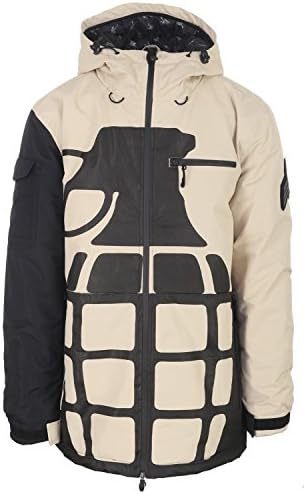 Grenade Gloves Men's Solid Positive Negative Board Jacket