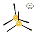 BBT BAMBOOST Side Brushes Replacement Fit for EcoVacs Deebot 500, Deebot 600, Deebot 601 Robotic Vacuum Accessories (Pack of 6)