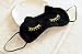 Helen Ou@ Ultra Cute Eyes Mask Cat Pattern Sleeping Eyeshade for Home and Travel Black