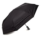 Samsonite Luggage Windguard Auto Open/Close Umbrella, Black