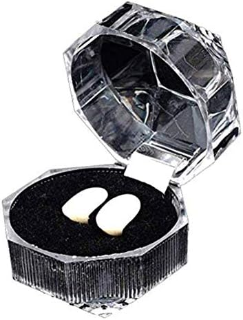AMAZYJ Vampire Teeth Fangs Dentures-Halloween Party Cosplay Props Teeth Gag Vampire Tooth Horror False Teeth (13MM)