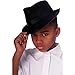 Cute Child Boys Kids Adult Deluxe Traditional Black Top Hat By Rubies, Black, One Size