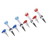 Andux Golf Magnet Tees 4 Pack Ct-01 random Color