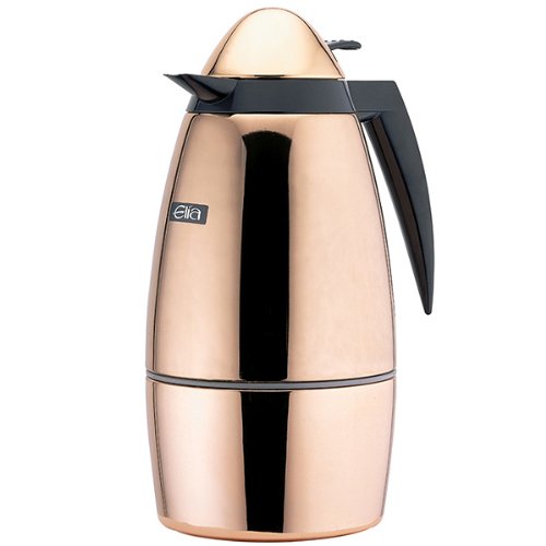 Elia CJN-1000C0 Vacuum Coffee Jug, Metal, 1 Liter, Copper