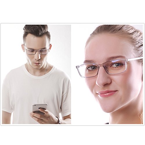 2 Computer+Eyeglasses+Transparent+Essential+Magnification