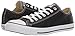 Converse Unisex-Adult Chuck Taylor All Star Leather Low Top Sneaker, Black, 9 M US