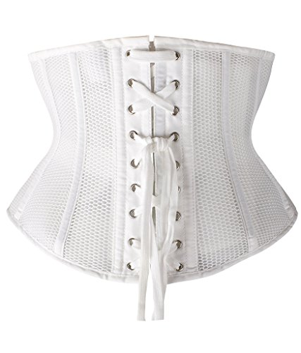 SHAPERX-Donna-Corsetto-Mesh-Waist-Trainer-Bustino-Modellante-Body-Shaper-Perdita-di-Peso