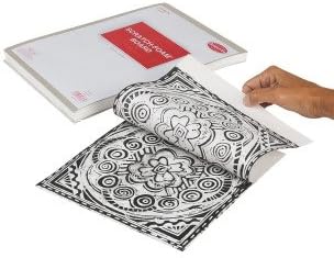 Scratch-Art Foam Board Printing Plate