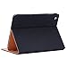 iPad Mini Case, iPad Mini 2 Case, iPad Mini 3 Case, YEONPHOM Sleep Awake Smart Leather Stand Folio Case Cover with Multiple Viewing Angles, Document Card Pocket for Apple iPad Mini 1/2/3 – Black