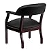 Flash Furniture Diamond Black LeatherSoft Conference Chair with Accent Nail Trim