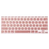 Mosiso Protective Keyboard Cover Skin for MacBook Air 11 Inch (Models: A1370 and A1465), Rose Gold
