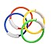 18 Pack Underwater Swimming/Diving Kids Pool Party Toys Including Sticks (5pcs), Rings(4pcs), Toypedo Bandits(4Pcs), Aquatic Dive Balls(3pcs), Kickboard(1pcs) and a Drawstring Bag