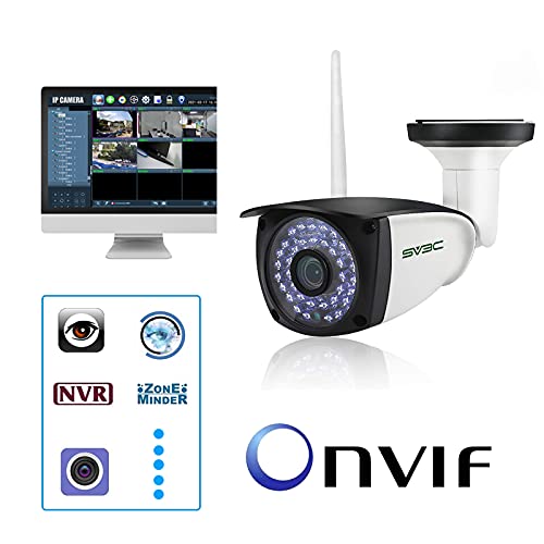 SV3C 5MP WiFi IP Camera Outdoor, RTSP Browser Viewing Security Cameras
