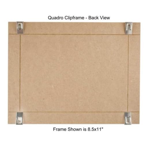 Quadro Clip Frame 8.5×11 inch Borderless Frame Classic Poster Collector Quadro Clip Frame 8.5×11 inch Borderless Frame Classic Poster Collector
