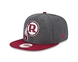 NFL Washington Redskins New Era Historic Heather Graphite 9FIFTY Original Fit Cap, Graphite, One Size