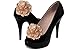 Absolutely Audrey Gia Beige Shoe Clip Flowers
